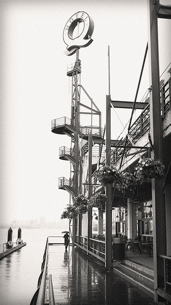 Photographer Tracy Ponich: City in Mist, Lonsdale Quay